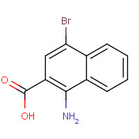 1227924-42-6 1-amino-4-bromonaphthalene-2-carboxylic acid chemical structure