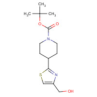 864068-79-1 tert-butyl 4-[4-(hydroxymethyl)-1,3-thiazol-2-yl]piperidine-1-carboxylate chemical structure