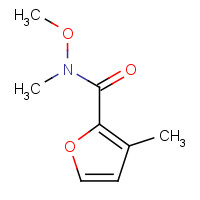 342601-18-7 N-methoxy-N,3-dimethylfuran-2-carboxamide chemical structure