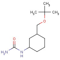 347184-70-7 [3-[(2-methylpropan-2-yl)oxymethyl]cyclohexyl]urea chemical structure