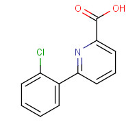 887982-21-0 6-(2-chlorophenyl)pyridine-2-carboxylic acid chemical structure