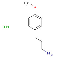 36397-51-0 3-(4-methoxyphenyl)propan-1-amine;hydrochloride chemical structure