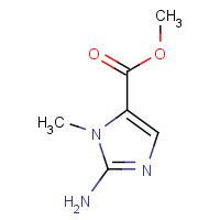 40361-77-1 methyl 2-amino-3-methylimidazole-4-carboxylate chemical structure