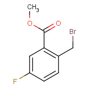 138786-65-9 methyl 2-(bromomethyl)-5-fluorobenzoate chemical structure
