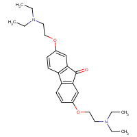 27591-97-5 2,7-bis[2-(diethylamino)ethoxy]fluoren-9-one chemical structure