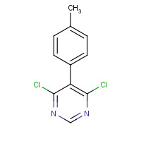 146533-43-9 4,6-dichloro-5-(4-methylphenyl)pyrimidine chemical structure