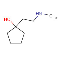 959238-35-8 1-[2-(methylamino)ethyl]cyclopentan-1-ol chemical structure