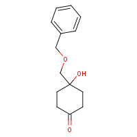 1239019-15-8 4-hydroxy-4-(phenylmethoxymethyl)cyclohexan-1-one chemical structure