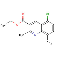 948294-10-8 ethyl 5-chloro-2,8-dimethylquinoline-3-carboxylate chemical structure
