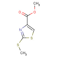 76862-26-5 methyl 2-methylsulfanyl-1,3-thiazole-4-carboxylate chemical structure