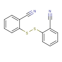 33174-74-2 2-[(2-cyanophenyl)disulfanyl]benzonitrile chemical structure