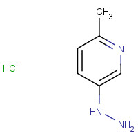 896133-77-0 (6-methylpyridin-3-yl)hydrazine;hydrochloride chemical structure