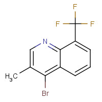 936352-89-5 4-bromo-3-methyl-8-(trifluoromethyl)quinoline chemical structure