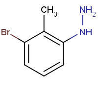 459817-67-5 (3-bromo-2-methylphenyl)hydrazine chemical structure