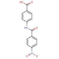 19717-14-7 4-[(4-nitrobenzoyl)amino]benzoic acid chemical structure