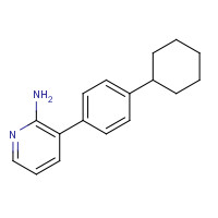 1358754-19-4 3-(4-cyclohexylphenyl)pyridin-2-amine chemical structure