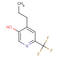 910032-96-1 4-propyl-6-(trifluoromethyl)pyridin-3-ol chemical structure
