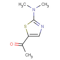 118134-24-0 1-[2-(dimethylamino)-1,3-thiazol-5-yl]ethanone chemical structure