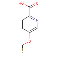 1174321-03-9 5-(fluoromethoxy)pyridine-2-carboxylic acid chemical structure