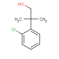 1176587-58-8 2-(2-chlorophenyl)-2-methylpropan-1-ol chemical structure