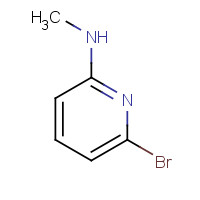 89026-79-9 6-bromo-N-methylpyridin-2-amine chemical structure