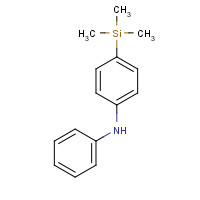 13024-18-5 N-phenyl-4-trimethylsilylaniline chemical structure