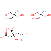 108321-34-2 2-amino-2-(hydroxymethyl)propane-1,3-diol;2-hydroxypropane-1,2,3-tricarboxylic acid chemical structure