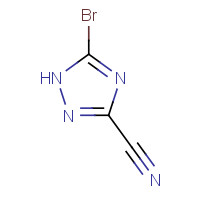 1427475-12-4 5-bromo-1H-1,2,4-triazole-3-carbonitrile chemical structure