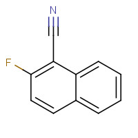 33718-12-6 2-fluoronaphthalene-1-carbonitrile chemical structure