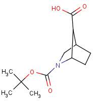 1251007-76-7 3-[(2-methylpropan-2-yl)oxycarbonyl]-3-azabicyclo[2.2.1]heptane-7-carboxylic acid chemical structure