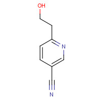 106652-46-4 6-(2-hydroxyethyl)pyridine-3-carbonitrile chemical structure