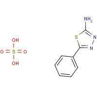 340169-03-1 5-phenyl-1,3,4-thiadiazol-2-amine;sulfuric acid chemical structure