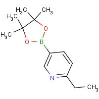 741709-61-5 2-ethyl-5-(4,4,5,5-tetramethyl-1,3,2-dioxaborolan-2-yl)pyridine chemical structure