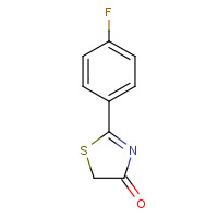 1053657-30-9 2-(4-fluorophenyl)-1,3-thiazol-4-one chemical structure