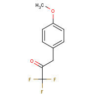 22102-10-9 1,1,1-trifluoro-3-(4-methoxyphenyl)propan-2-one chemical structure