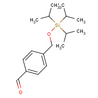 313279-15-1 4-[tri(propan-2-yl)silyloxymethyl]benzaldehyde chemical structure