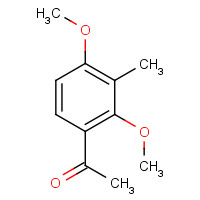 60512-80-3 1-(2,4-dimethoxy-3-methylphenyl)ethanone chemical structure