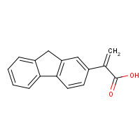 37411-79-3 2-(9H-fluoren-2-yl)prop-2-enoic acid chemical structure