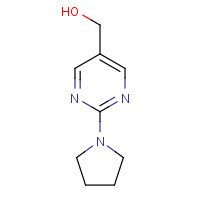 937796-11-7 (2-pyrrolidin-1-ylpyrimidin-5-yl)methanol chemical structure