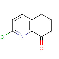 129337-86-6 2-chloro-6,7-dihydro-5H-quinolin-8-one chemical structure