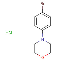 1186663-63-7 4-(4-bromophenyl)morpholine;hydrochloride chemical structure