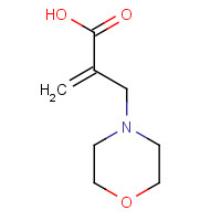 4432-44-4 2-(morpholin-4-ylmethyl)prop-2-enoic acid chemical structure