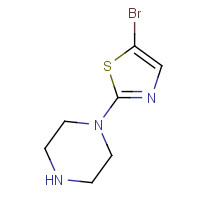 223514-48-5 5-bromo-2-piperazin-1-yl-1,3-thiazole chemical structure