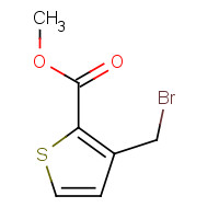 59961-15-8 methyl 3-(bromomethyl)thiophene-2-carboxylate chemical structure