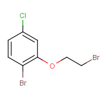 1611444-69-9 1-bromo-2-(2-bromoethoxy)-4-chlorobenzene chemical structure