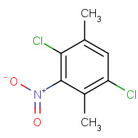 3463-43-2 1,4-dichloro-2,5-dimethyl-3-nitrobenzene chemical structure