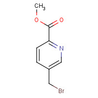 55876-84-1 methyl 5-(bromomethyl)pyridine-2-carboxylate chemical structure