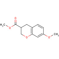 885271-74-9 methyl 7-methoxy-3,4-dihydro-2H-chromene-3-carboxylate chemical structure