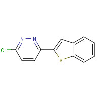 1562339-04-1 3-(1-benzothiophen-2-yl)-6-chloropyridazine chemical structure