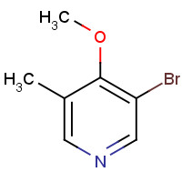 1256807-69-8 3-bromo-4-methoxy-5-methylpyridine chemical structure